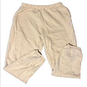 Champion peach colored sweatpants